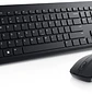 Dell KM3322W, Kit Teclado y Mouse Inalámbrico 2.4GHz, Receptor USB, Español, 1000 DPI, Negro - Miniatura 1