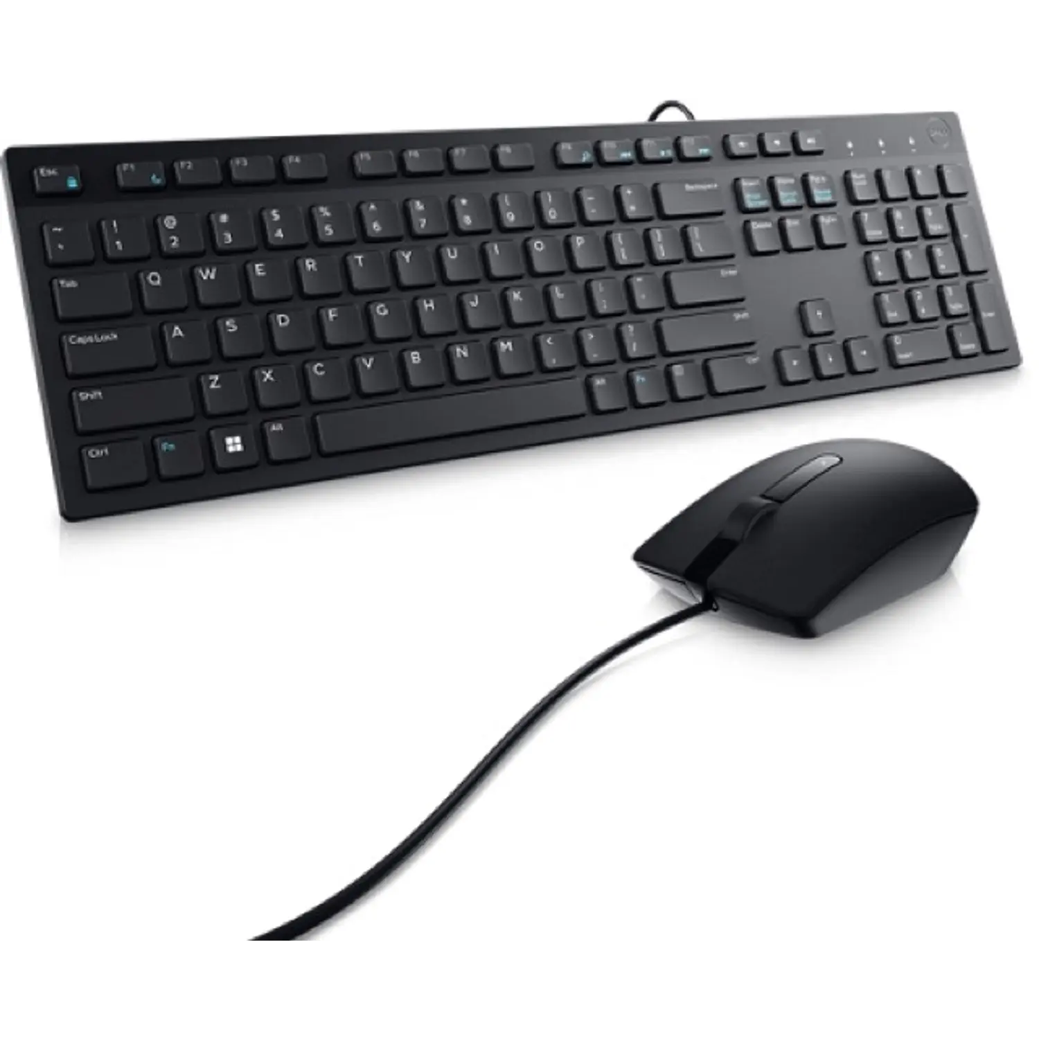 Dell KM300C, Kit Teclado y Mouse Alámbrico USB-A, Español, 1000 DPI, Multimedia, Negro 1