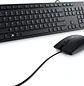 Dell KM300C, Kit Teclado y Mouse Alámbrico USB-A, Español, 1000 DPI, Multimedia, Negro - Miniatura 1