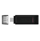 Kingston DataTraveler 70, Pendrive 128GB USB-C, USB 3.2 Gen 1, para Notebook, Tablet y Smartphone - Miniatura 1