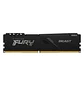 Kingston FURY Beast, Memoria RAM 8GB DDR4, 3600MT/s, CL17, DIMM, Negra - Miniatura 2