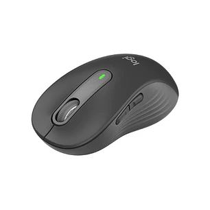 Logitech Signature M650 L Left, Mouse para Zurdos, Bluetooth, Logi Bolt, SmartWheel, Grafito