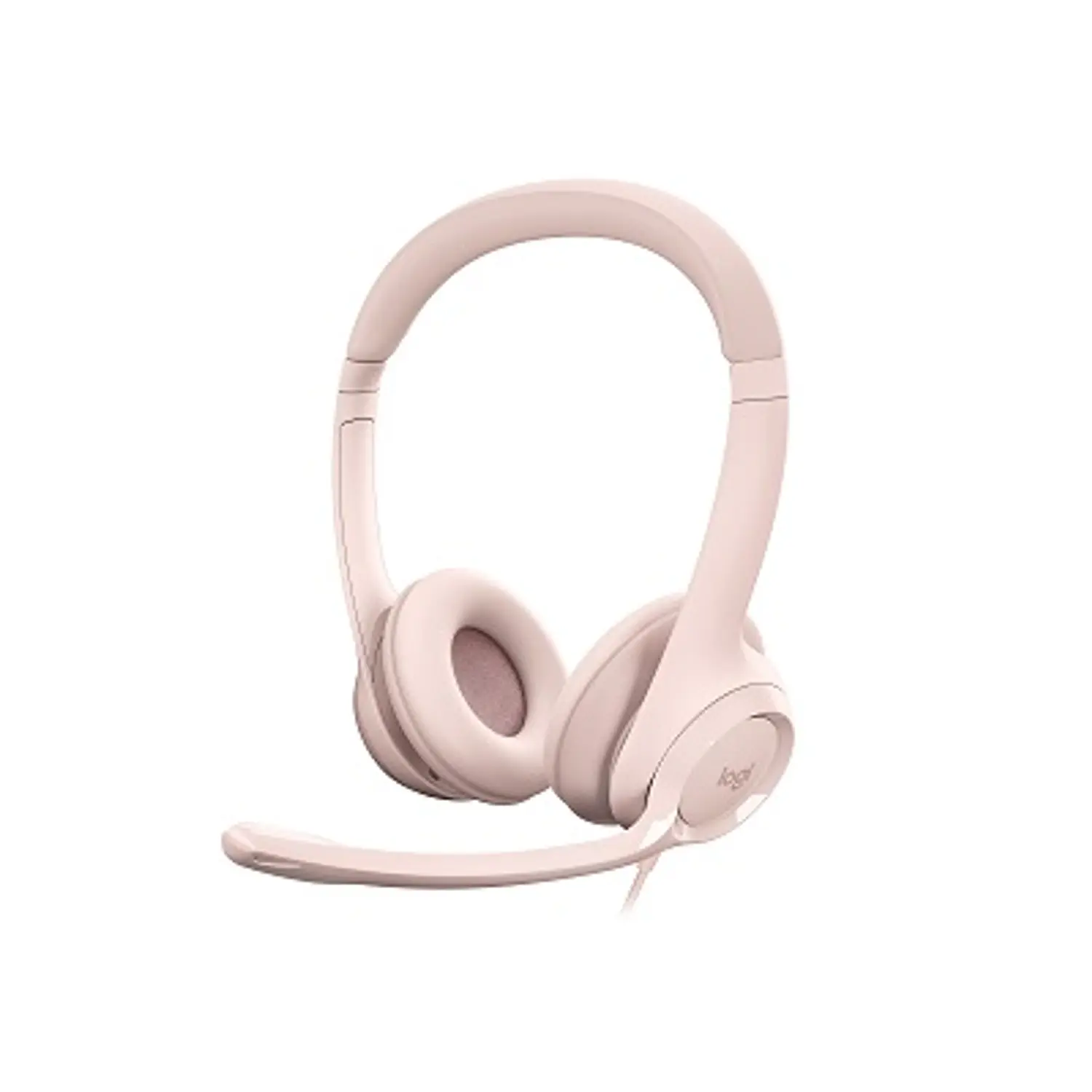 Logitech H390, Audífonos USB-A con Micrófono, Estéreo, Supresión de Ruido, Control en Cable, Rosa 12