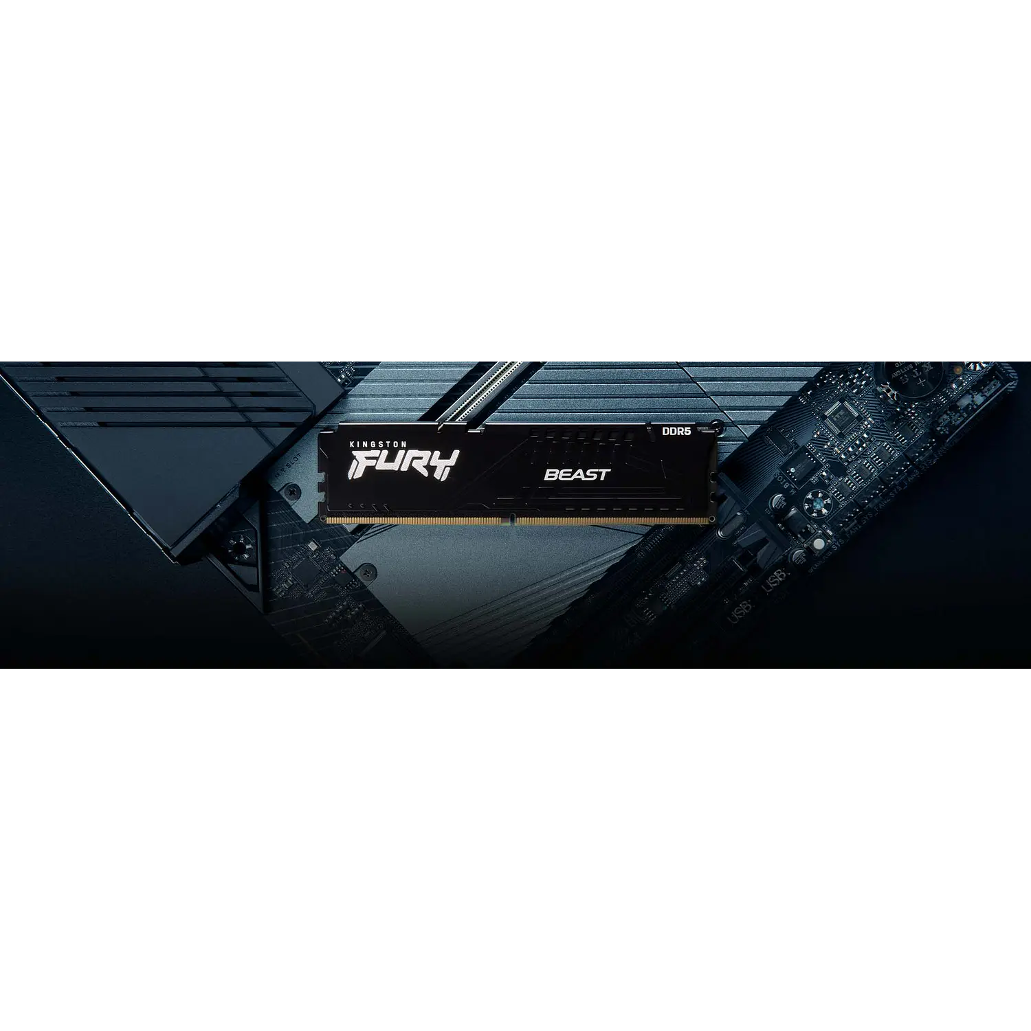 Kingston FURY Beast KF556C40BB-8, Memoria RAM 8GB DDR5, 5600MT/s, CL40, DIMM 6