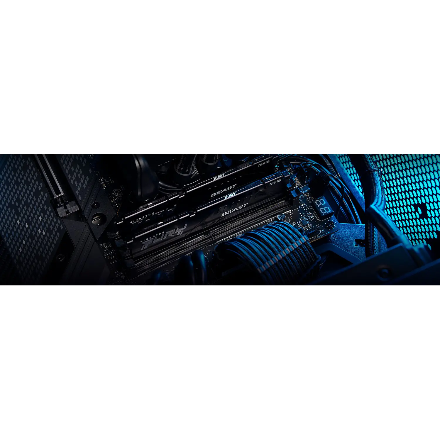 Kingston FURY Beast KF556C40BB-8, Memoria RAM 8GB DDR5, 5600MT/s, CL40, DIMM 9