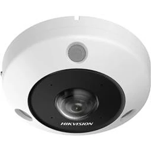 Hikvision DeepinView DS-2CD6365G1-IVS, Cámara IP Fisheye 6MP, 360°, IR 15m, 1.16mm