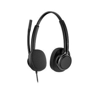 HP Poly Mission 425, Audífono USB Estéreo, Micrófono IA, USB-C/A, Teams