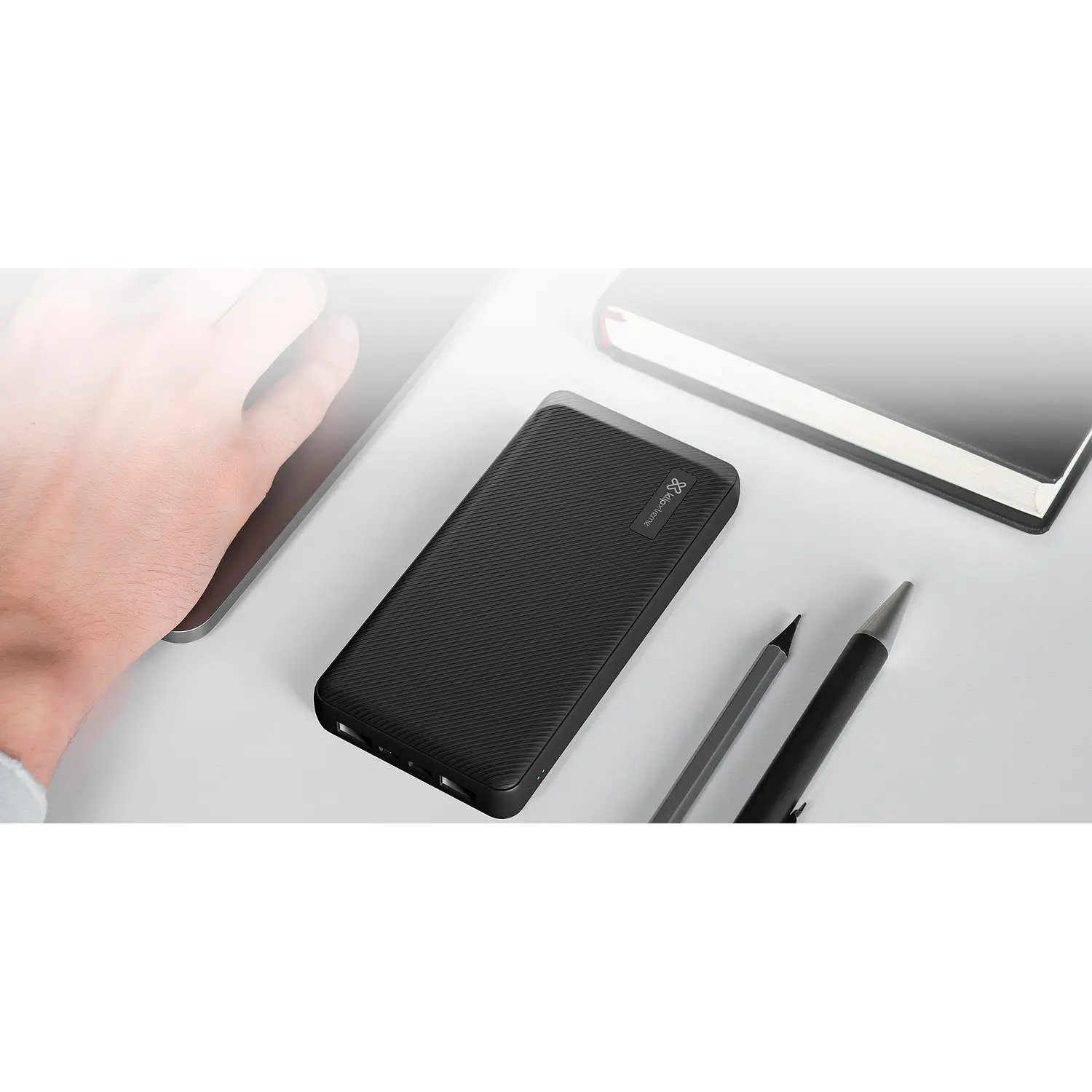 Klip Xtreme KPB-500 PowerCell Plus, Power Bank 10000mAh, USB-C 15W, 2 USB-A, Negro 9