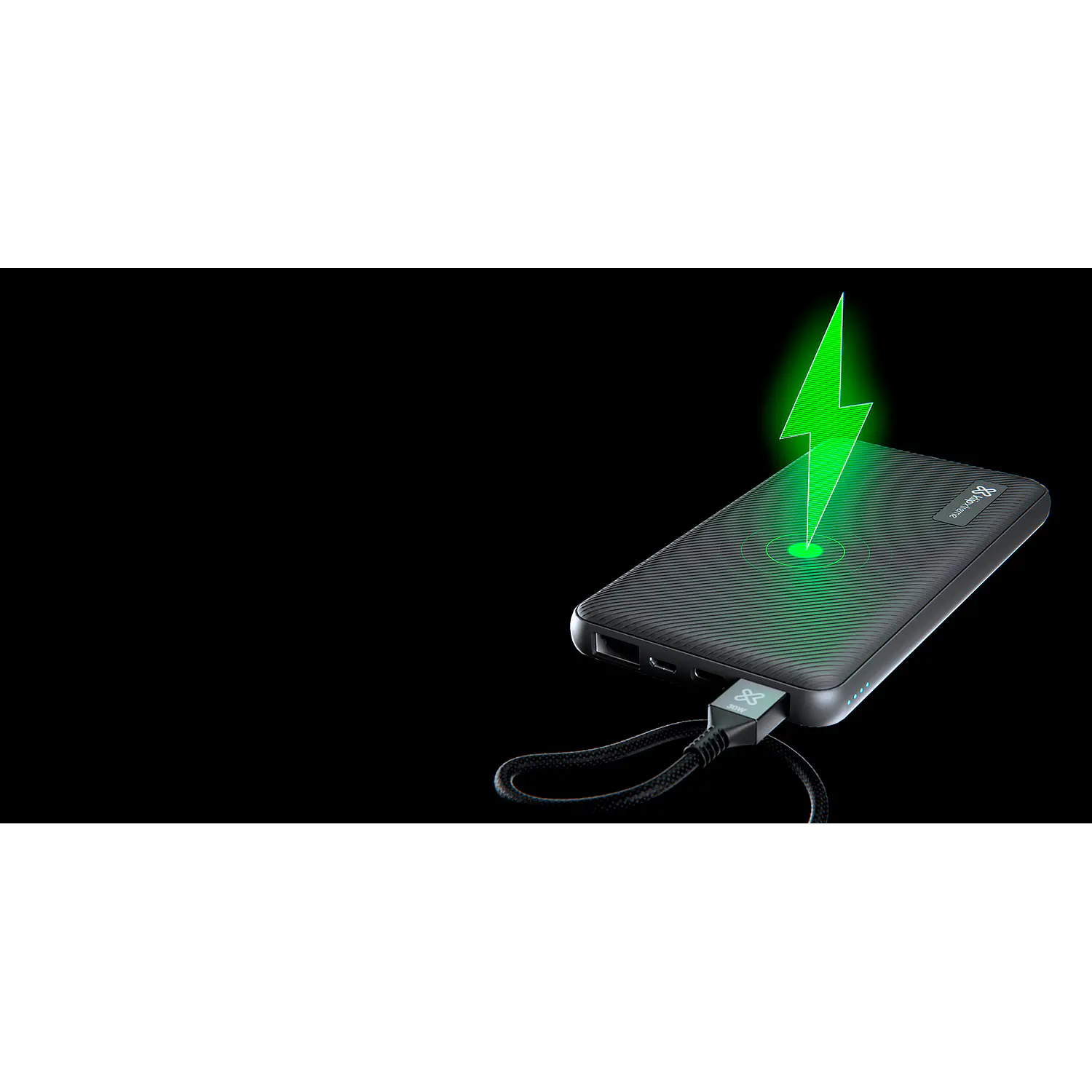 Klip Xtreme KPB-500 PowerCell Plus, Power Bank 10000mAh, USB-C 15W, 2 USB-A, Negro 14