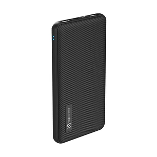 Klip Xtreme KPB-500 PowerCell Plus, Power Bank 10000mAh, USB-C 15W, 2 USB-A, Negro