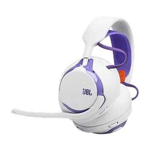 JBL Quantum 650, Audífonos Gamer Inalámbricos, 50mm, 2.4GHz, Bluetooth 5.3, 45h, Blanco