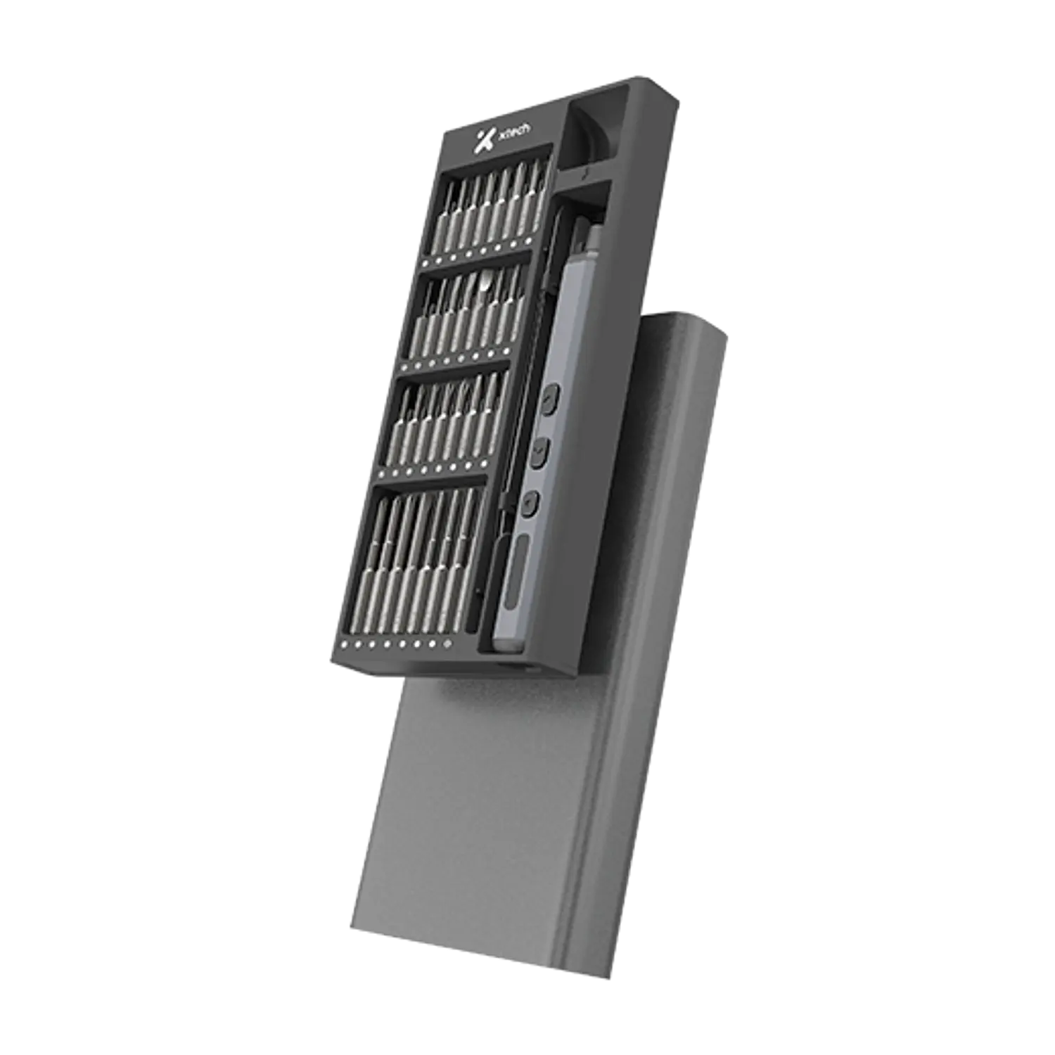 Xtech XTA-821, Kit Destornillador Eléctrico de Precisión 68 en 1, 64 Puntas S2, USB-C 3
