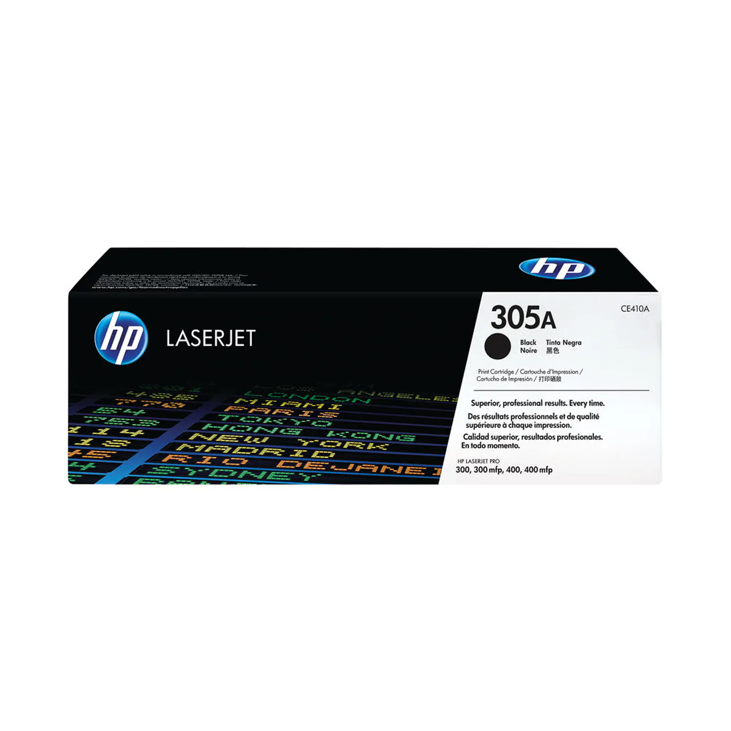 HP 305A CE410A, Tóner Negro Original LaserJet, Rendimiento 2.090 Páginas 1