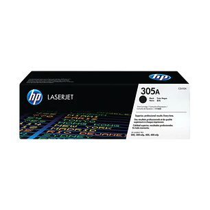 HP 305A CE410A, Tóner Negro Original LaserJet, Rendimiento 2.090 Páginas