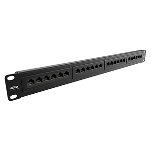 Nexxt Solutions AW191NXT11, Patch Panel Cat6 U/UTP 48 Puertos, Rack 19