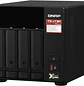 QNAP TS-473A-8G-US, Servidor NAS 4 Bahías, Ryzen V1500B, 8GB DDR4, 2x 2.5GbE, M.2 NVMe - Miniatura 4