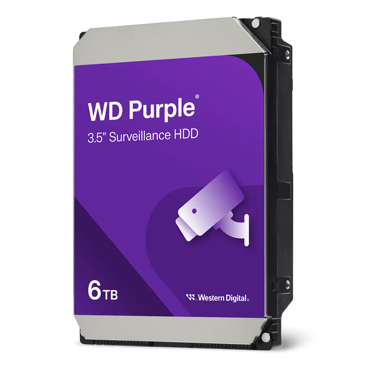 Western Digital WD Purple WD64PURZ, Disco Duro Videovigilancia 6TB, 3.5
