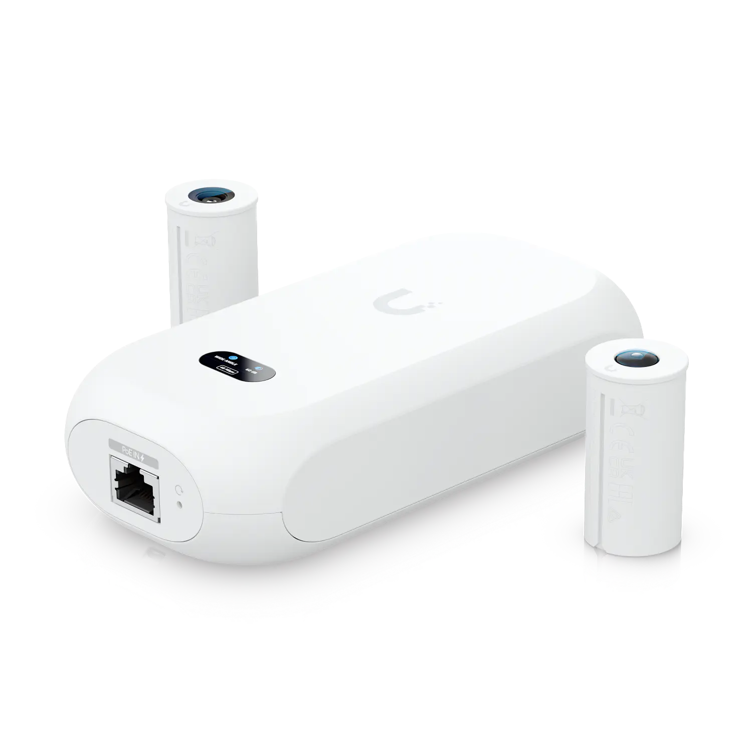 Ubiquiti UniFi AI Theta UVC-AI-Theta, Kit Cámara IP Modular 4K, Lente 8MP + 360°, IA, PoE 1