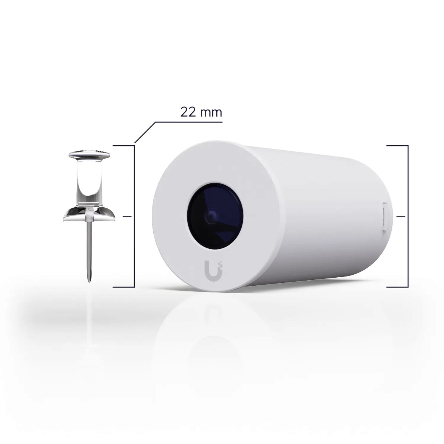Ubiquiti UniFi AI Theta UVC-AI-Theta, Kit Cámara IP Modular 4K, Lente 8MP + 360°, IA, PoE 5