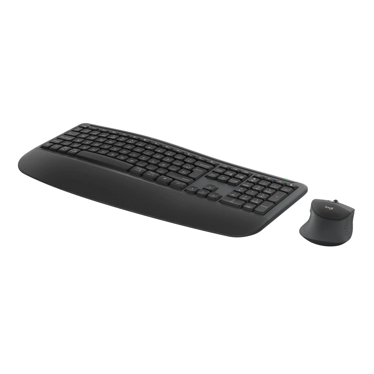Logitech Signature Comfort Plus Combo MK880, Teclado y Mouse Bluetooth, Español, SmartWheel, Grafito 3