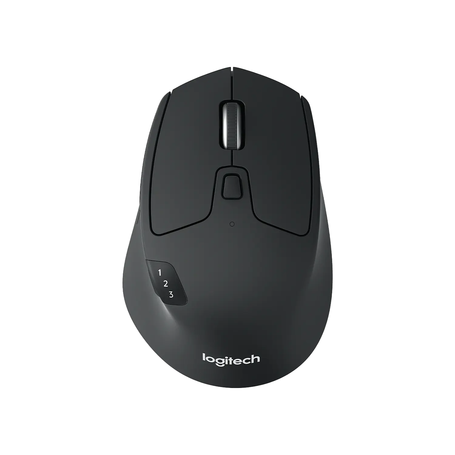 Logitech M720 Triathlon, Mouse Inalámbrico Bluetooth, Receptor Unifying USB, 8 Botones, Easy-Switch, Negro 1
