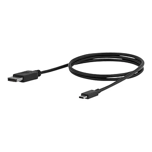 StarTech CDP2DPMM1MB, Cable USB-C a DisplayPort 1.2, 1m, 4K 60Hz, HBR2, Thunderbolt 3, Negro
