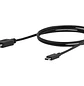 StarTech CDP2DPMM1MB, Cable USB-C a DisplayPort 1.2, 1m, 4K 60Hz, HBR2, Thunderbolt 3, Negro - Miniatura 2