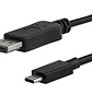 StarTech CDP2DPMM1MB, Cable USB-C a DisplayPort 1.2, 1m, 4K 60Hz, HBR2, Thunderbolt 3, Negro - Miniatura 6