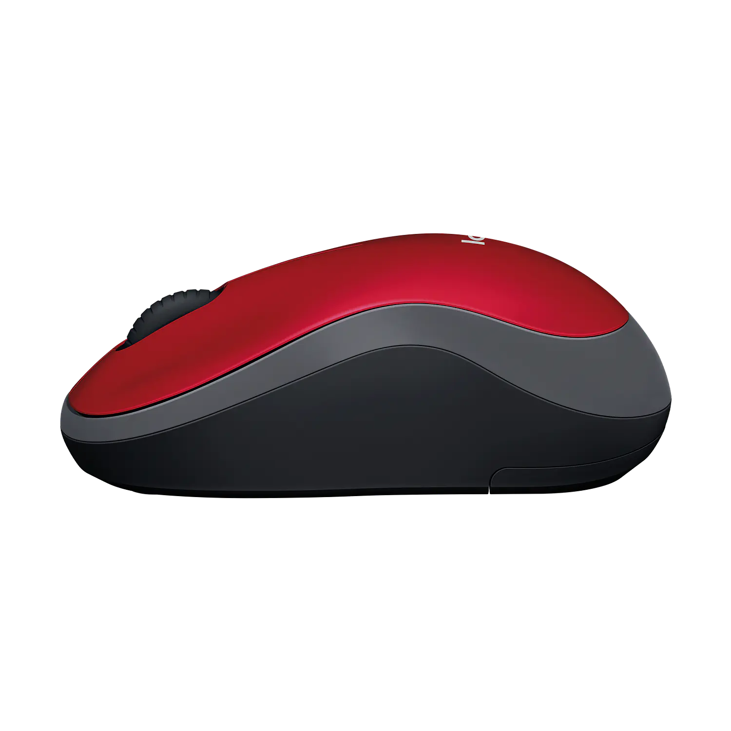Logitech M185, Mouse Inalámbrico 2.4GHz, 1000 DPI, Nano Receptor USB, Ambidiestro, Rojo 3