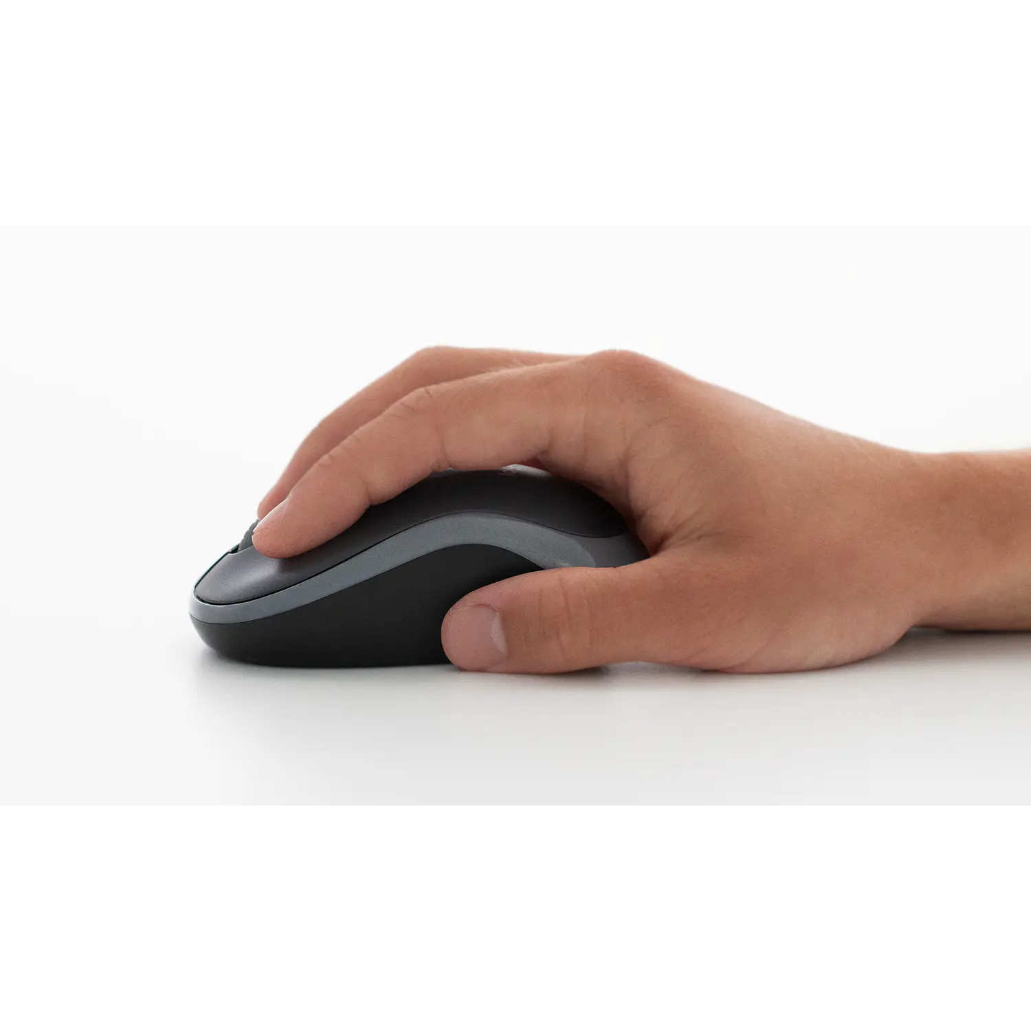 Logitech M185, Mouse Inalámbrico 2.4GHz, 1000 DPI, Nano Receptor USB, Ambidiestro, Rojo 6