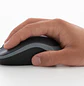 Logitech M185, Mouse Inalámbrico 2.4GHz, 1000 DPI, Nano Receptor USB, Ambidiestro, Rojo - Miniatura 6