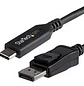 StarTech CDP2DP146B, Cable USB-C a DisplayPort 1.4, 1.8m, 8K 60Hz, HBR3, HDR, Thunderbolt 3, Negro - Miniatura 2