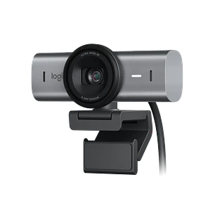 Logitech MX Brio Webcam 4K, Sensor Sony STARVIS 8.5MP, 1080p 60fps, HDR, USB-C, Grafito