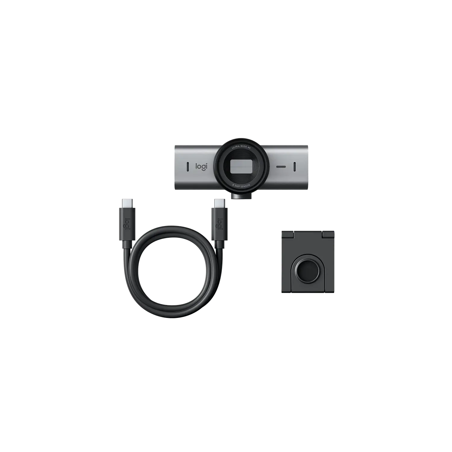 Logitech MX Brio Webcam 4K, Sensor Sony STARVIS 8.5MP, 1080p 60fps, HDR, USB-C, Grafito 5