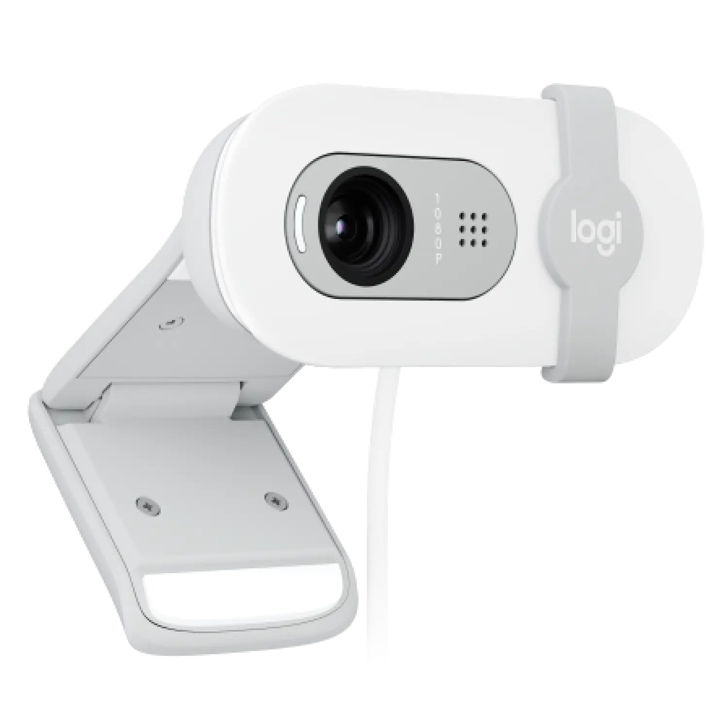 Logitech Brio 100 Webcam Full HD 1080p, RightLight 2, Micrófono, USB-A, Tapa de Privacidad, Blanco 3
