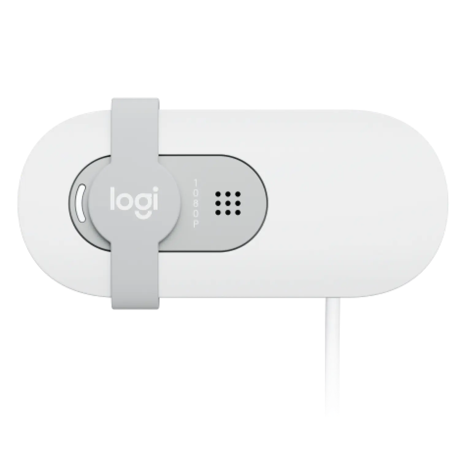 Logitech Brio 100 Webcam Full HD 1080p, RightLight 2, Micrófono, USB-A, Tapa de Privacidad, Blanco 5