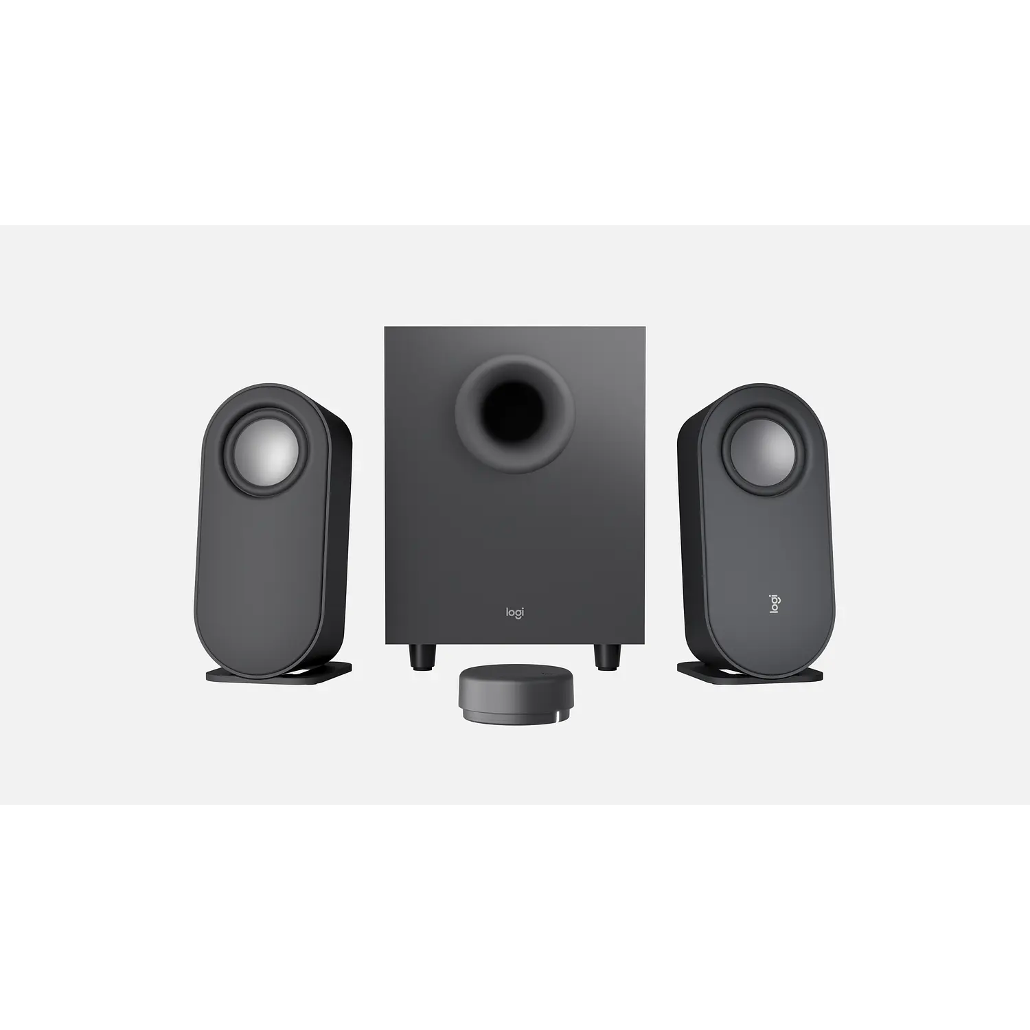 Logitech Z407, Parlantes 2.1 Bluetooth con Subwoofer, 80W, USB, 3.5mm, Control Inalámbrico, Grafito 6