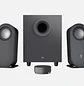 Logitech Z407, Parlantes 2.1 Bluetooth con Subwoofer, 80W, USB, 3.5mm, Control Inalámbrico, Grafito - Miniatura 6