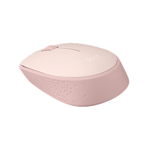 Logitech M170, Mouse Inalámbrico 2.4GHz, 1000 DPI, Receptor USB, Ambidiestro, 12 Meses, Rosa