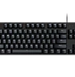 Logitech G413 TKL SE, Teclado Mecánico Gamer TKL, Switch Táctil, PBT, LED Blanco, USB, Inglés, Negro - Miniatura 1