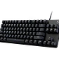 Logitech G413 TKL SE, Teclado Mecánico Gamer TKL, Switch Táctil, PBT, LED Blanco, USB, Inglés, Negro - Miniatura 2