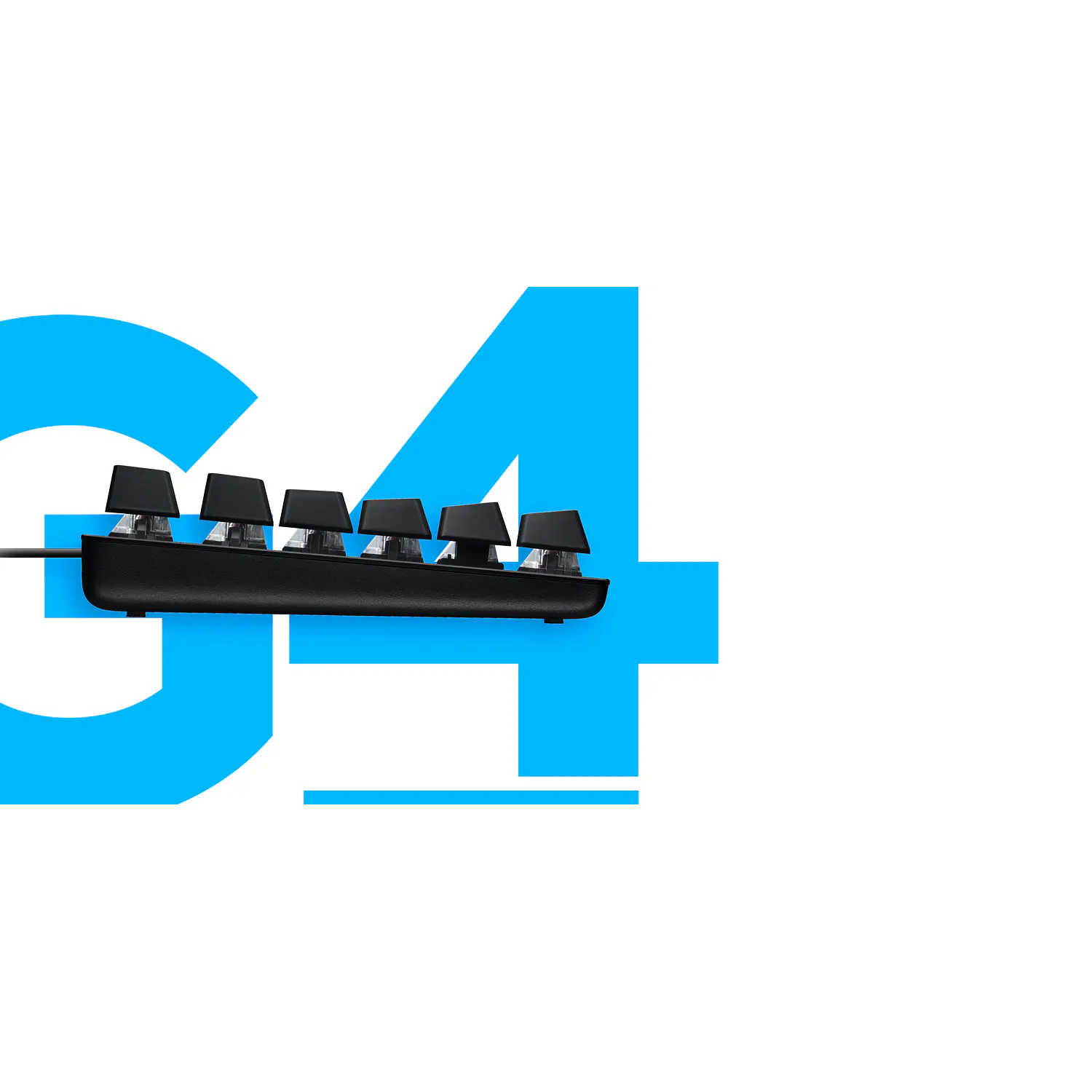 Logitech G413 TKL SE, Teclado Mecánico Gamer TKL, Switch Táctil, PBT, LED Blanco, USB, Inglés, Negro 8