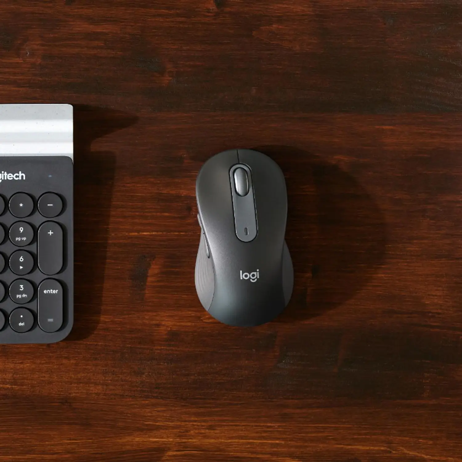 Logitech Signature M650 L, Mouse Inalámbrico, Bluetooth, Logi Bolt, 4000 DPI, SmartWheel, Grafito 5