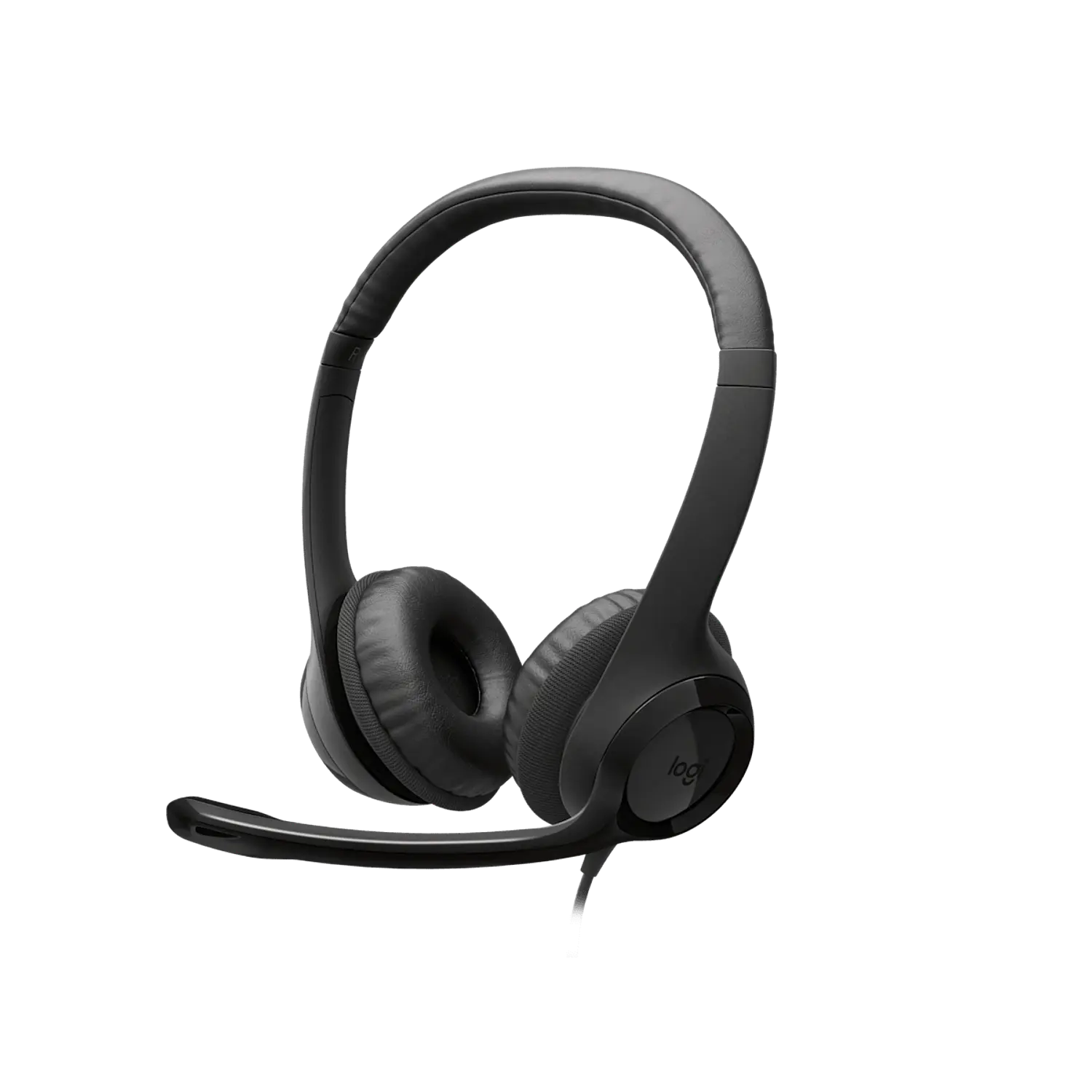 Logitech H390, Audífono USB-A con Micrófono, Estéreo, Supresión de Ruido, Control en Cable, Negro 2