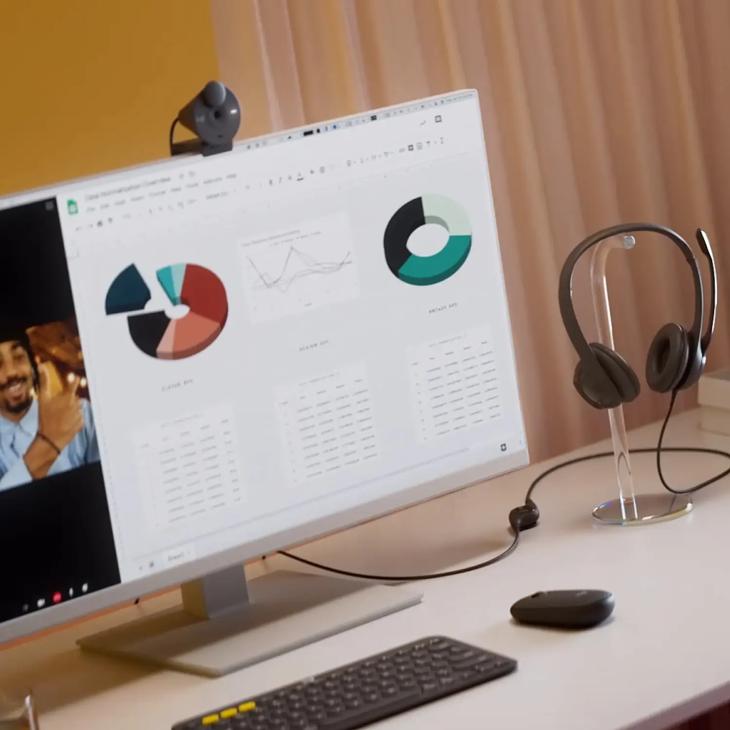Logitech H390, Audífono USB-A con Micrófono, Estéreo, Supresión de Ruido, Control en Cable, Negro 8