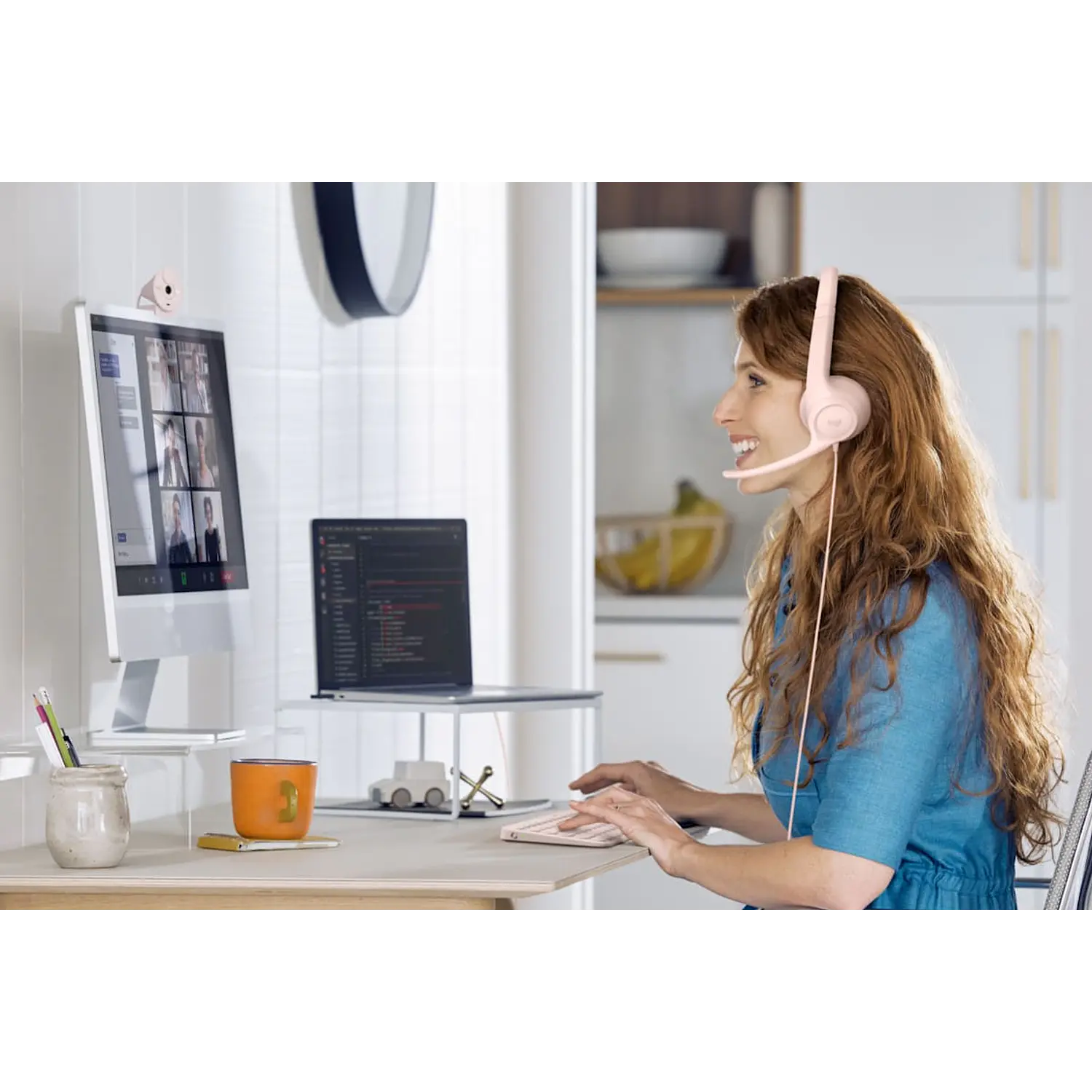 Logitech H390, Audífono USB-A con Micrófono, Estéreo, Supresión de Ruido, Control en Cable, Negro 12