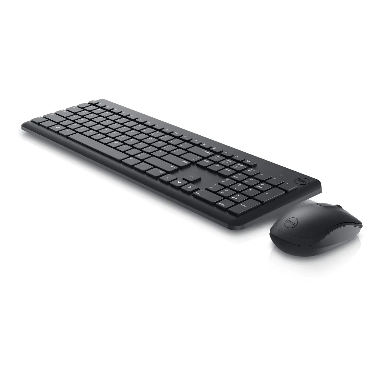 Dell KM3322W, Kit Teclado y Mouse Inalámbrico 2.4GHz, Receptor USB, Español, 1000 DPI, Negro 2