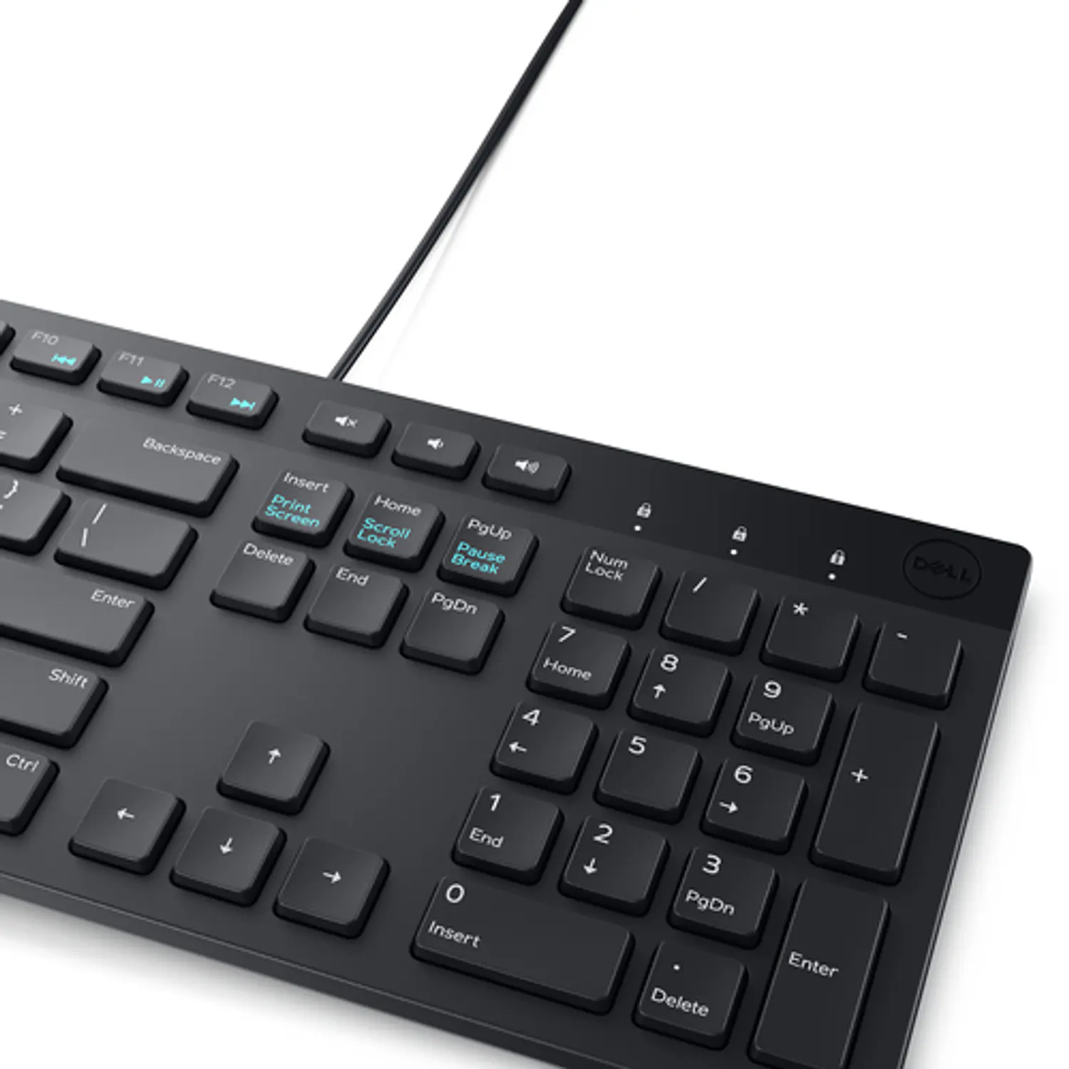 Dell KM300C, Kit Teclado y Mouse Alámbrico USB-A, Español, 1000 DPI, Multimedia, Negro 4