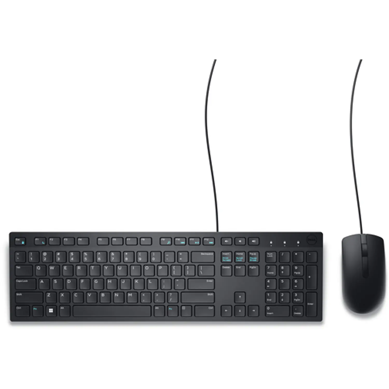 Dell KM300C, Kit Teclado y Mouse Alámbrico USB-A, Español, 1000 DPI, Multimedia, Negro 2
