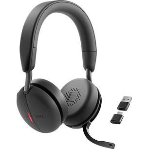 Dell Pro Plus WL5024, Audífonos Inalámbricos ANC, Bluetooth 5.3, Micrófono IA, Teams, Negro